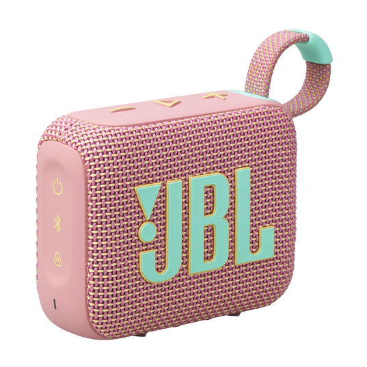 JBL Go 4 - Pink - Ultra-Portable Bluetooth Speaker - Hero